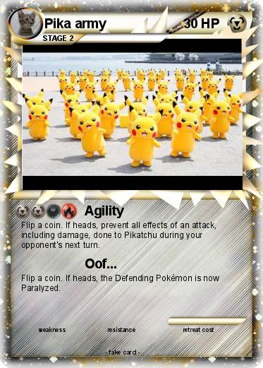 Pokemon Pika army