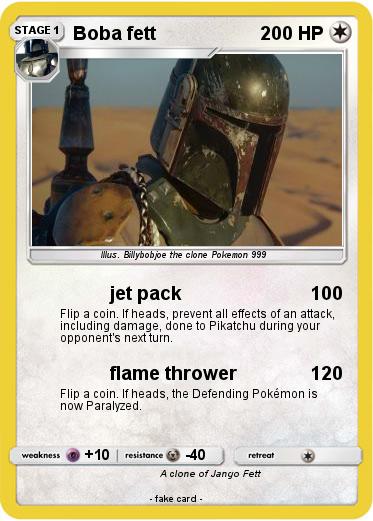 Pokemon Boba fett
