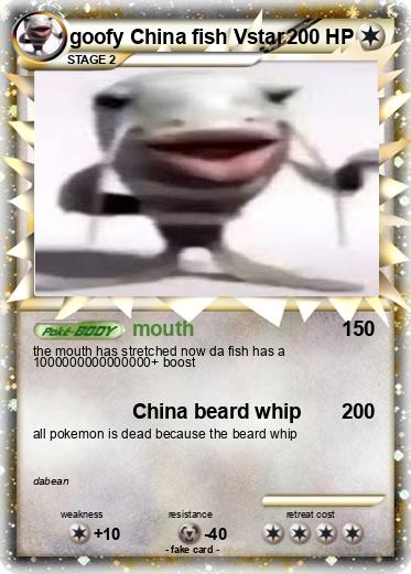 Pokemon goofy China fish Vstar