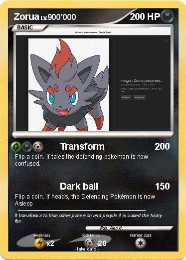 Pokemon Zorua