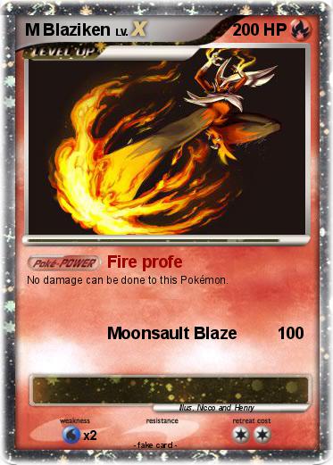 Pokemon M Blaziken
