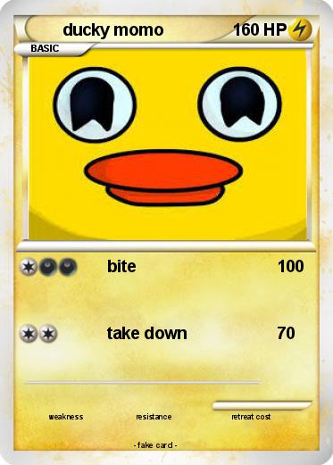 Pokemon ducky momo