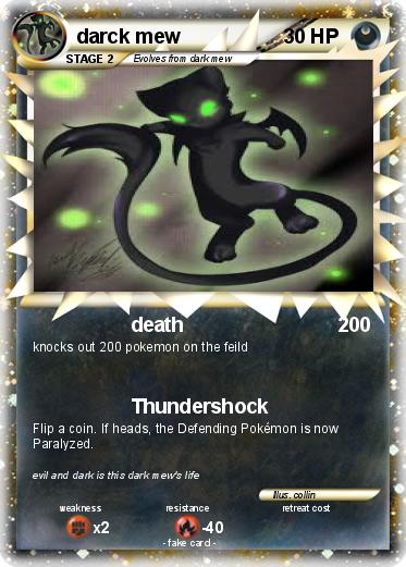 Pokemon darck mew