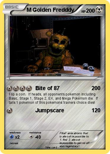 Pokemon M Golden Fredddy