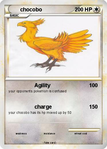 Pokemon chocobo