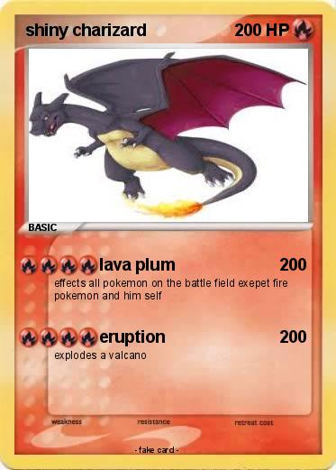 Pokemon shiny charizard