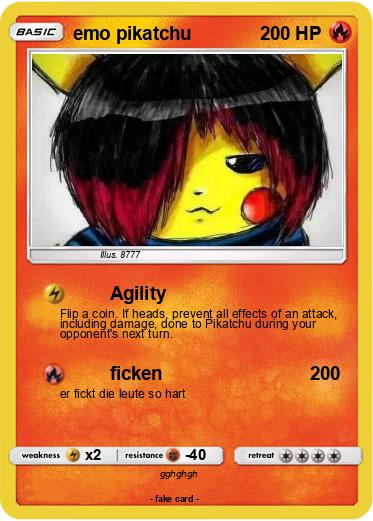 Pokemon emo pikatchu
