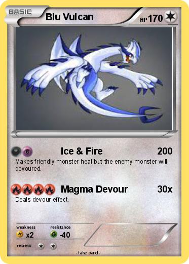 Pokemon Blu Vulcan