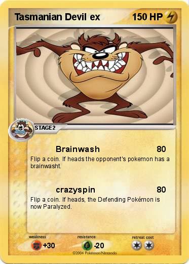 Pokemon Tasmanian Devil ex