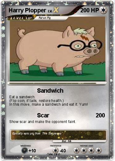 Pokemon Harry Plopper