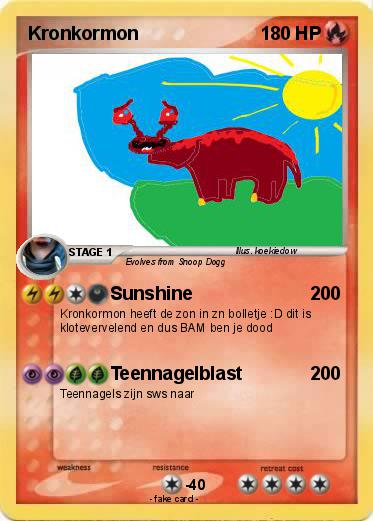 Pokemon Kronkormon