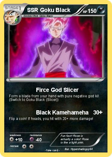 Pokemon SSR Goku Black