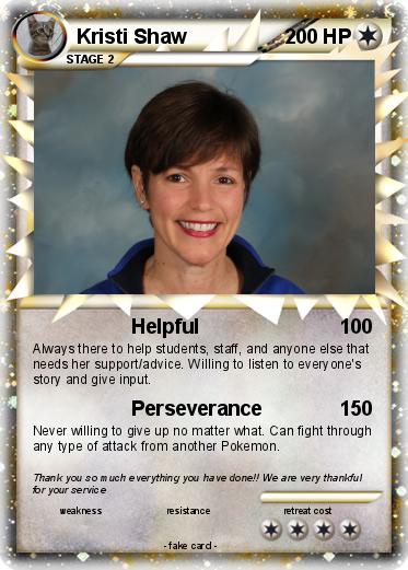 Pokemon Kristi Shaw