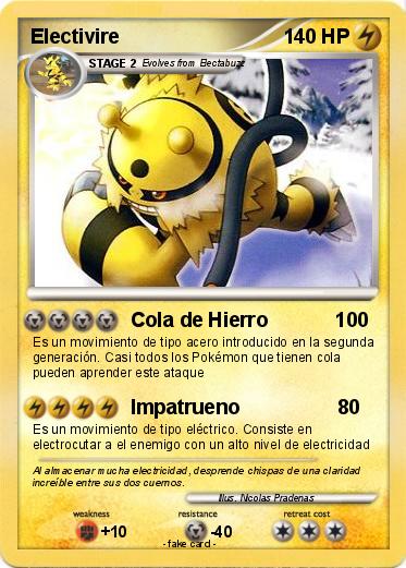 Pokemon Electivire