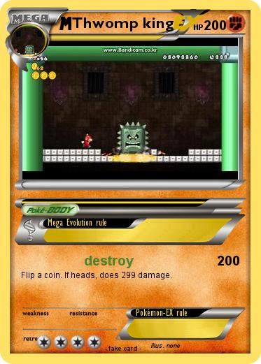 Pokemon Thwomp king