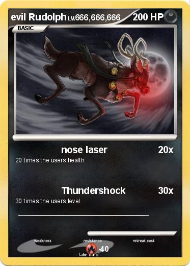 Pokemon evil Rudolph
