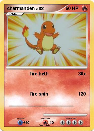 Pokemon charmander