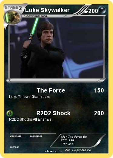 Pokemon Luke Skywalker