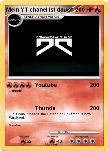 Pokemon Mein YT chanel ist da