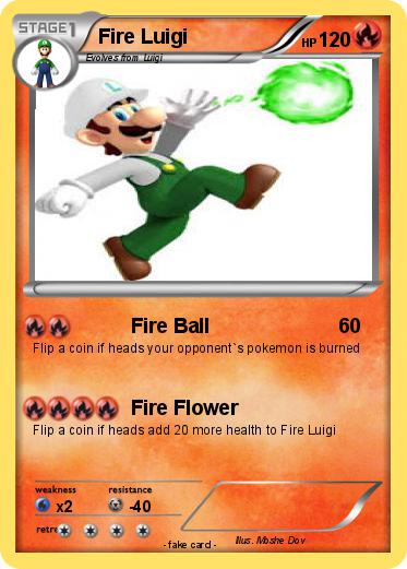 Pokemon Fire Luigi