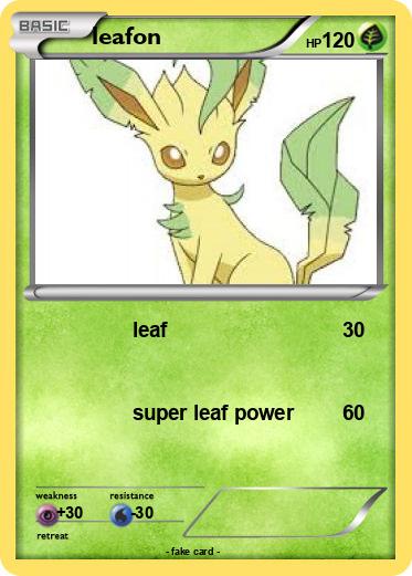 Pokemon leafon