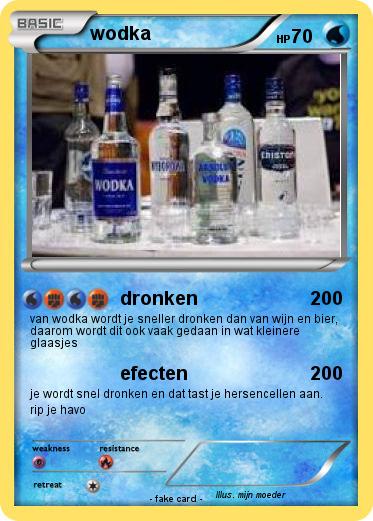 Pokemon wodka