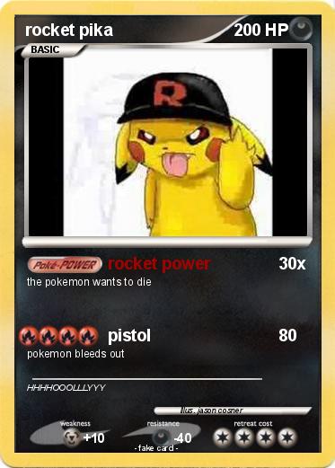 Pokemon rocket pika