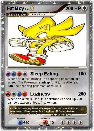 Pokemon Fat Boy