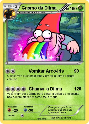Pokemon Gnomo da Dilma