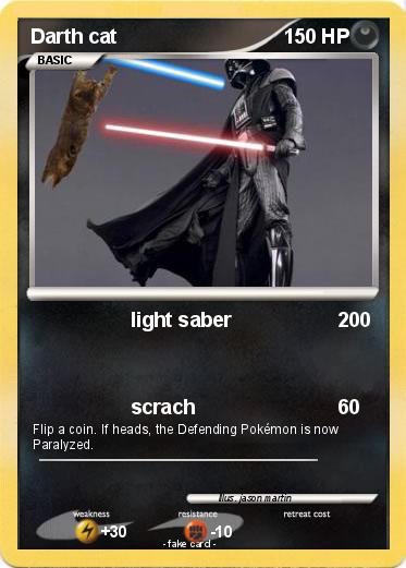 Pokemon Darth cat