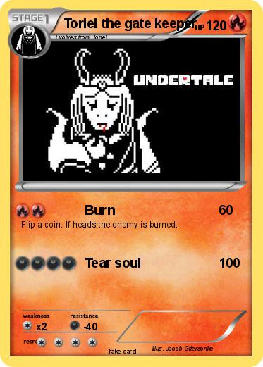 Pokemon Toriel the gate keeper