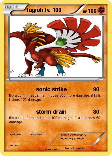 Pokemon lugioh lv. 100