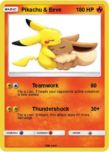 Pokemon Pikachu & Eeve
