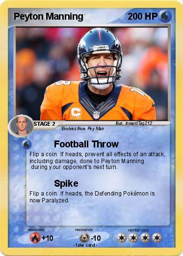 Pokemon Peyton Manning