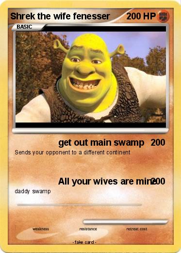 Pokemon Shrek the wife fenesser
