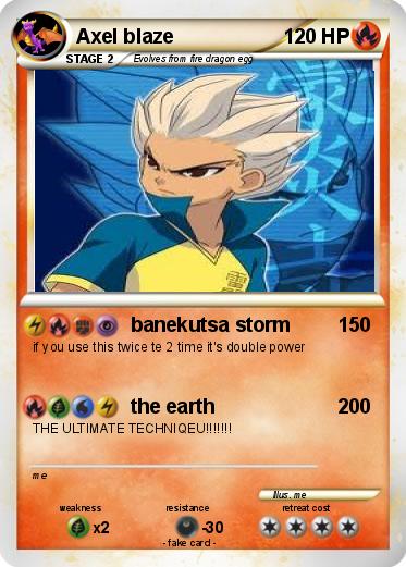Pokemon Axel blaze