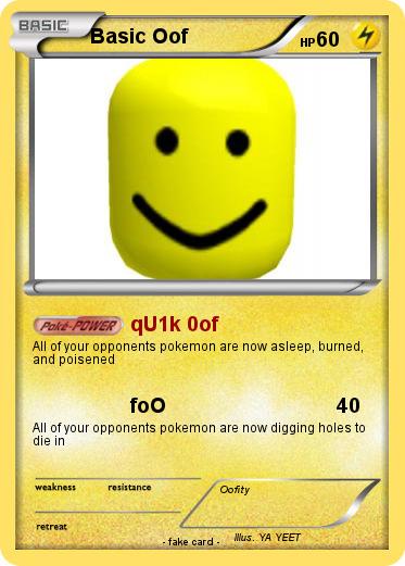 Pokemon Basic Oof