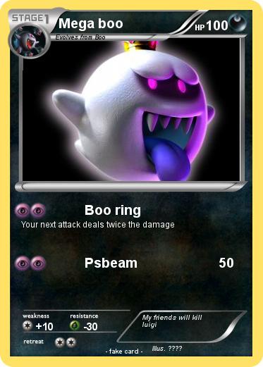 Pokemon Mega boo