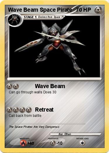 Pokemon Wave Beam Space Pirate