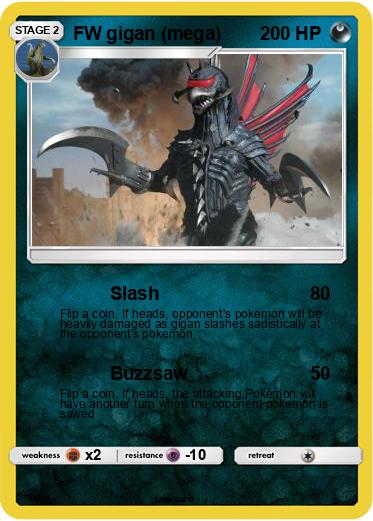 Pokemon FW gigan (mega)