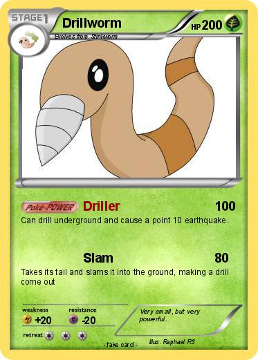 Pokemon Drillworm
