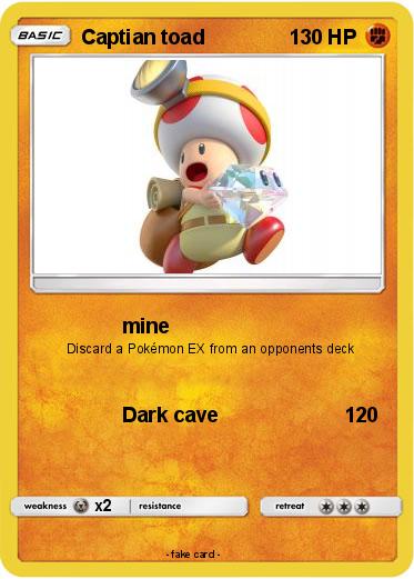 Pokemon Captian toad
