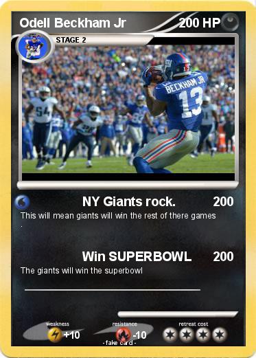 Pokemon Odell Beckham Jr