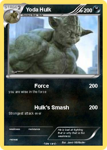 Pokemon Yoda Hulk