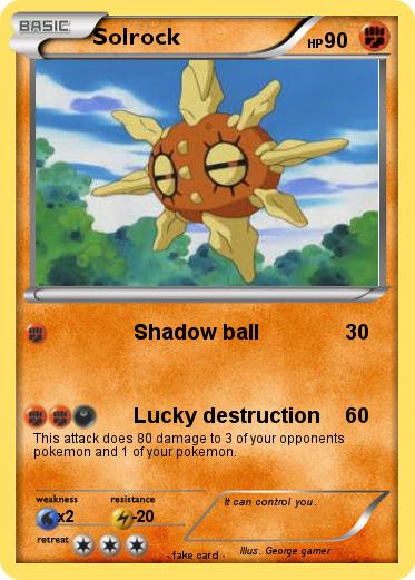 Pokemon Solrock