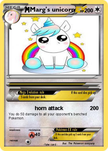 Pokemon Marg's unicorn