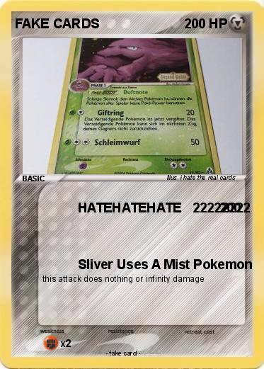 Pokemon FAKE CARDS