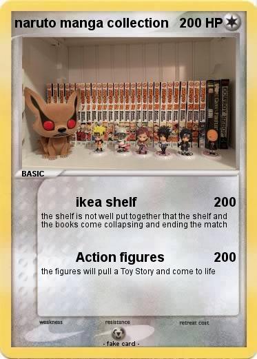 Pokemon naruto manga collection