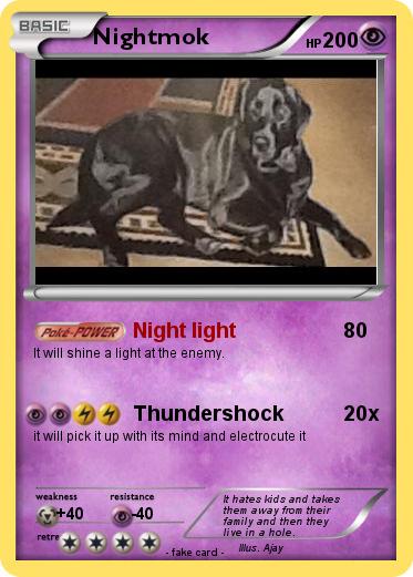 Pokemon Nightmok