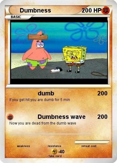 Pokemon Dumbness